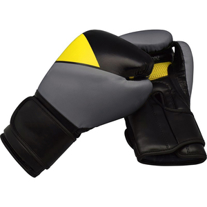 Gants de boxe en cuir de vache véritable de haute qualité avec logo personnalisable et design respirant pour l'entraînement en extérieur, tailles S-3XL - Product Image 2