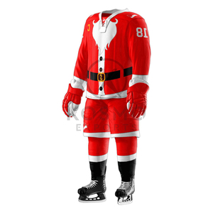 Qualité supérieure Logo personnalisable Ensemble de maillots de hockey sur glace Tailles pour adultes et enfants Vêtements de hockey sur glace de qualité-Vente en gros - Product Image 4