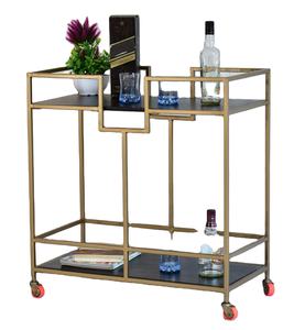 Carrito de Bar Metálico en Oferta en Amazon, para Servir o para Servir Champaña, con Acabado de Calidad de Exportación a Precios de Mayoreo - Product Image 1