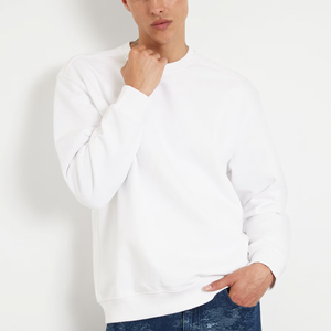 Wholesale Comfortable Mens Casual O-Neck <b>Sweatshirt</b> Custom Logo Drop Shoulder <b>Long</b> Sleeve Pullover <b>Sweatshirt</b> for Men - Product Image 6