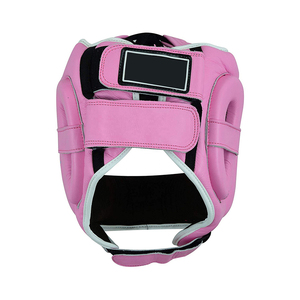 Durable High Quality PU Leather Boxing Head Guard Comfortable Unisex Custom Logo Design Customizable Size Color Best Selling - Product Image 2