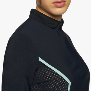 Nouvel arrivage de chemises d'équitation pour femmes Baselayer Top Show Shirt Sportswear Vêtements équestres personnalisés Chemise d'équitation en gros - Product Image 6