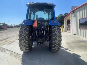 Tracteur compact LS 4x4 bleu, tracteur agricole avec chargeur frontal, transmission par engrenages, moteur diesel, haute productivité - Product Image 6