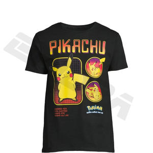 T-shirt lavé à l'acide à manches courtes de haute qualité T-shirt Vintage noir Streetwear impression numérique pour T-shirt de gymnastique - Product Image 3