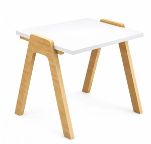3-Piece <b>Nesting</b> <b>Table</b> Set Modern Stackable Side <b>Tables</b> White - Product Image 1