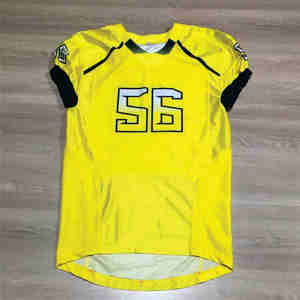 Vente chaude Hommes Football Américain Style Jersey Haute Qualité Respirant Sportswear Manches Courtes Équipes Chaudes Plus La Taille Jersey - Product Image 6