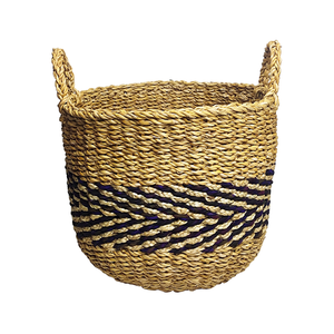 กล่องใส่ฟางหวายจากหญ้าทะเลทำจากปอกระเจาน่ารักพร้อมหูจับสำหรับตกแต่งขนมของเล่นเทศกาลคริสต์มาสพกพาง่ายตัวเลือกที่มีสีสัน - Product Image 5