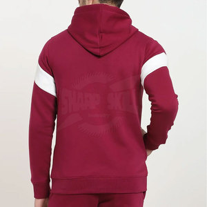 Sudaderas con cremallera para hombre de talla grande Moda de invierno con cuello con capucha de patrón sólido y elegante en stock - Product Image 3
