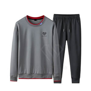 Trajes de sudor al por mayor de alta calidad personalizados de algodón y poliéster, trajes de sudor para trajes - Product Image 1