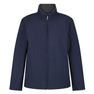 Vente en gros de vêtements personnalisés pour hommes imperméable décontracté plaine coupe-vent veste softshell pas cher matériel softshell résistant à l'eau Windpr - Product Image 2
