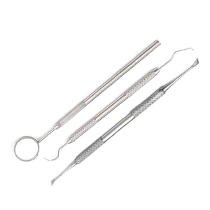 Kit d'examen dentaire Kit d'hygiène dentaire de haute précision Miroir anti-buée avec détartreurs pour instruments chirurgicaux complets - Product Image 5