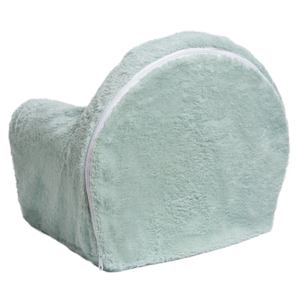 Fauteuil club unisexe vert pailleté en forme de lapin, siège confortable en peluche d'anime pour enfants en polyester durable - Product Image 6