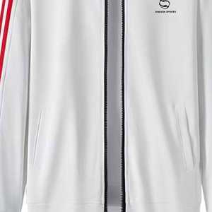 Survêtements unisexe à rayures latérales avec logo personnalisé de haute qualité Ensemble de jogging 2 pièces Survêtement patchwork - Product Image 3