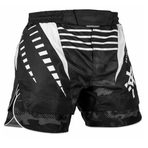 Diseña tus propios pantalones cortos de boxeo con impresión de sublimación personalizados, pantalones cortos de lucha para gimnasio para hombres, pantalones cortos de compresión Mma con logotipo - Product Image 3