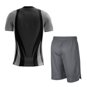 Youth <b>Boys</b> Breathable Quick Dry Polyester Soccer Jersey Kit Training Uniform Set for Team Football Wear - Product Image 2