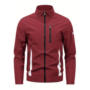 Fantástico fabricante de chaquetas cortavientos que suministra chaquetas impermeables de gran venta con telas elegantes y cómodas de primera calidad - Product Image 1