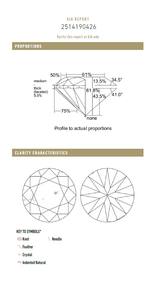 B2B D'VINS JEWELS GIA Certifié 1.50 CT Diamant Blanc Lâche Naturel rond E Couleur FL FLOW Pureté EX Coupe Polie - Product Image 4