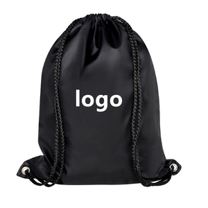 Bas quantité minimale de commande nageurs équipement de plage équipement de natation sac à cordon vente chaude petite taille mousseline coton bio sac à cordon - Product Image 2