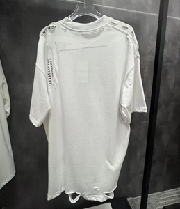 T-shirt court vintage délavé pour homme, coupe classique, 100% coton, style streetwear décontracté, séchage rapide, respirant - Product Image 4