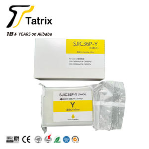 Cartuchos de Tinta Tatrix SJIC36 SJIC36P para Impresora de Etiquetas a Color <span class=keywords><strong>Epson</strong></span> CW-C6500/C6000, Cartucho de Tinta C13T44C140 - Product Image 4