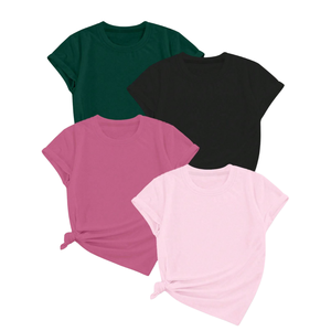 Camiseta sofisticada de verano para mujer, estampado 3D, algodón transpirable ecológico, tela suave Premium, ropa elegante de moda moderna - Product Image 2