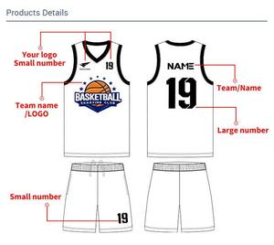 Vêtements d'entraînement de sport de bonne qualité ensemble d'uniformes de basket-ball nouveau Style hommes Bsci Shorts de basket-ball d'été vêtements d'équipe sublimés - Product Image 5