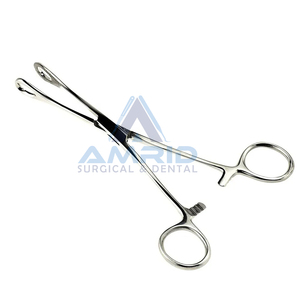 Pinzas de Esponja Foerster Rectas Dentadas, Instrumentos Quirúrgicos Veterinarios - Product Image 4