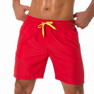 Summer Custom Design Men's Board Swim Shorts de plage 100% Polyester Spandex Casual Drawstring Pantalones Cortos Hombres Swimtrunks - Product Image 3