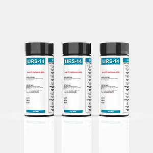 <span class=keywords><strong>Tiras</strong></span> <span class=keywords><strong>Reactivas</strong></span> de <span class=keywords><strong>Orina</strong></span> AMAIN de 14 Parámetros, Aptas para la Mayoría de las Pruebas Clínicas con <span class=keywords><strong>Resultados</strong></span> Precisos y Rápidos, 50 Unidades - Product Image 3