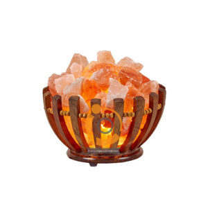 Panier en forme de bol en bois de rose avec morceaux de sel, paniers en bois de haute qualité, panier en bois fait à la main - Product Image 4