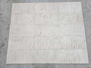 2025 Rayado Travertino Revêtement mural cannelé Pierre rainurée en travertin naturel Bâtiment intérieur extérieur Fabriqué en Turquie directement - Product Image 4