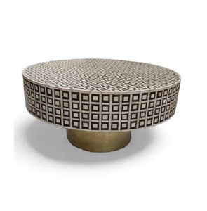 Butler Specialty Lucy Gray Coffee <b>Table</b> Best Quality Bone Inlay <b>for</b> Living Room Home Bathroom Hotel Home Bar Furniture - Product Image 5