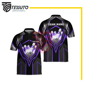 Respirant hommes bols de pelouse uniforme confortable vêtements de Sport Anti-rides prix raisonnable hommes bols de pelouse uniforme avec poids léger - Product Image 3