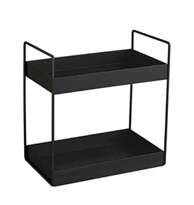 Étagère à épices murale en métal pour assaisonnement de cuisine Étagère de rangement pour épices de comptoir - Product Image 1