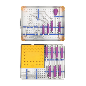 Ensemble de rétracteurs cervicaux antérieurs en acier inoxydable, instrument chirurgical, alimentation manuelle, certifié CE, réutilisable, service OEM ODM - Product Image 1