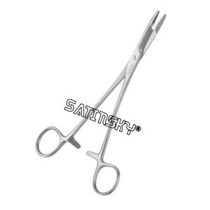 SOPORTE DE AGUJA ANCHO INSERTOS DE TUNGSTENO RECTO 16CM Instrumentos de acero inoxidable Fabricado con AISI 420 - Product Image 6