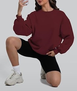 Sudadera pulóver de mujer moda Simple Elegante ropa de diario Otoño Invierno Casual Streetwear - Product Image 5