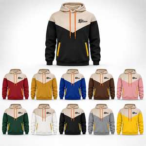 Sweat à capuche homme coupe classique sans coutures 100% coton, tissu haute performance hiver, faible MOQ - Product Image 1