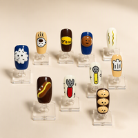 Faux ongles faits à la main en gros, réductions sur les achats en gros, designs variés, emballage personnalisé, fabrication OEM, ongles à coller, fabrication soignée, expédition mondiale