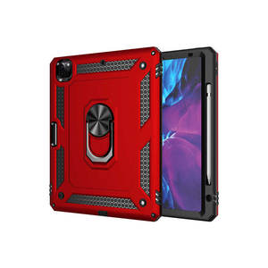 Funda Protectora con Teclado Netzy 2020 Compatible con iPad Pro 12.9 SAFA Tablet Vega Roja con Función de Carga - Product Image 1