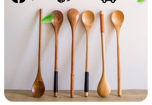 Fábrica en productos vietnamitas, cuchara de madera Longan tallada a mano para cocina de madera - Product Image 6