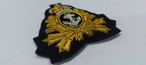 Insignias de Wok bordadas a mano Parches de emblemas del Reino Unido con alambre de lingotes Hecho de poliéster para etiquetas de prendas Tejidas Technics Direct UK - Product Image 4