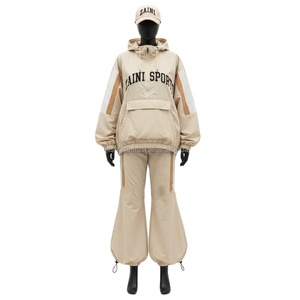 Conjunto de Chaqueta Cortavientos para Mujer, de Alta Calidad, Resistente al Viento, Deportivo, Informal y para Actividades al Aire Libre, Conjunto de Chaqueta Cortavientos de Talla Grande al por Mayor - Product Image 1