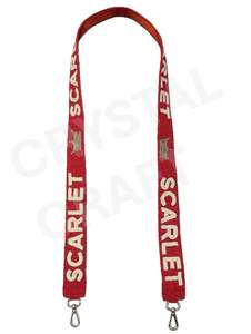 Custom Shape And Design Beaded <b>Purse</b> Strap Customized <b>White</b> Gold Seed Bead Bag Straps Customized Beaded Strap for Bags - Product Image 6