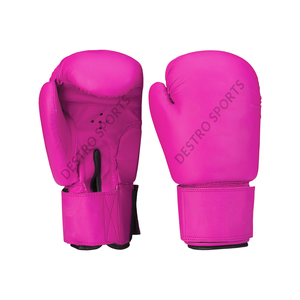 Guantes de boxeo de cuero personalizados de alta calidad personalizado dedo completo color personalizado precio al por mayor logotipo personalizado diseño nuevo - Product Image 4