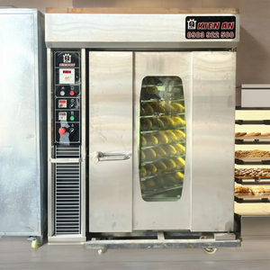 6 Tray Rotary <b>Oven</b> Electric Gas Steam <b>Baking</b> <b>Oven</b> for Bread Large Capacity Commercial Easy Operate - Product Image 1