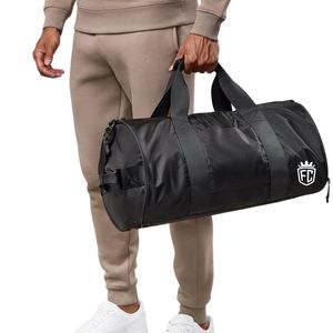 Sac de voyage de luxe en toile gaufrée, sac de sport élégant pour homme, sac de week-end - Product Image 5