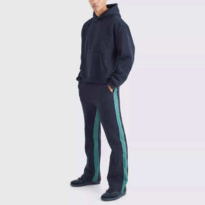 Survêtements évasés légers et confortables pour hommes, séchage rapide, vêtements de sport avec logo personnalisé, fermeture à la taille élastique, nouveau design de haute qualité - Product Image 1