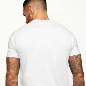 Twinset en coton peigné-T-shirts à col ajusté conçus sur mesure Shorts coupe-vent à séchage rapide automne solide motifs imprimés unis - Product Image 5