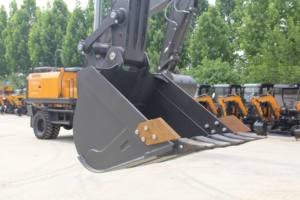 龍神9000kgミニホイールショベル、エンジン1年保証付き、建設用 - Product Image 5